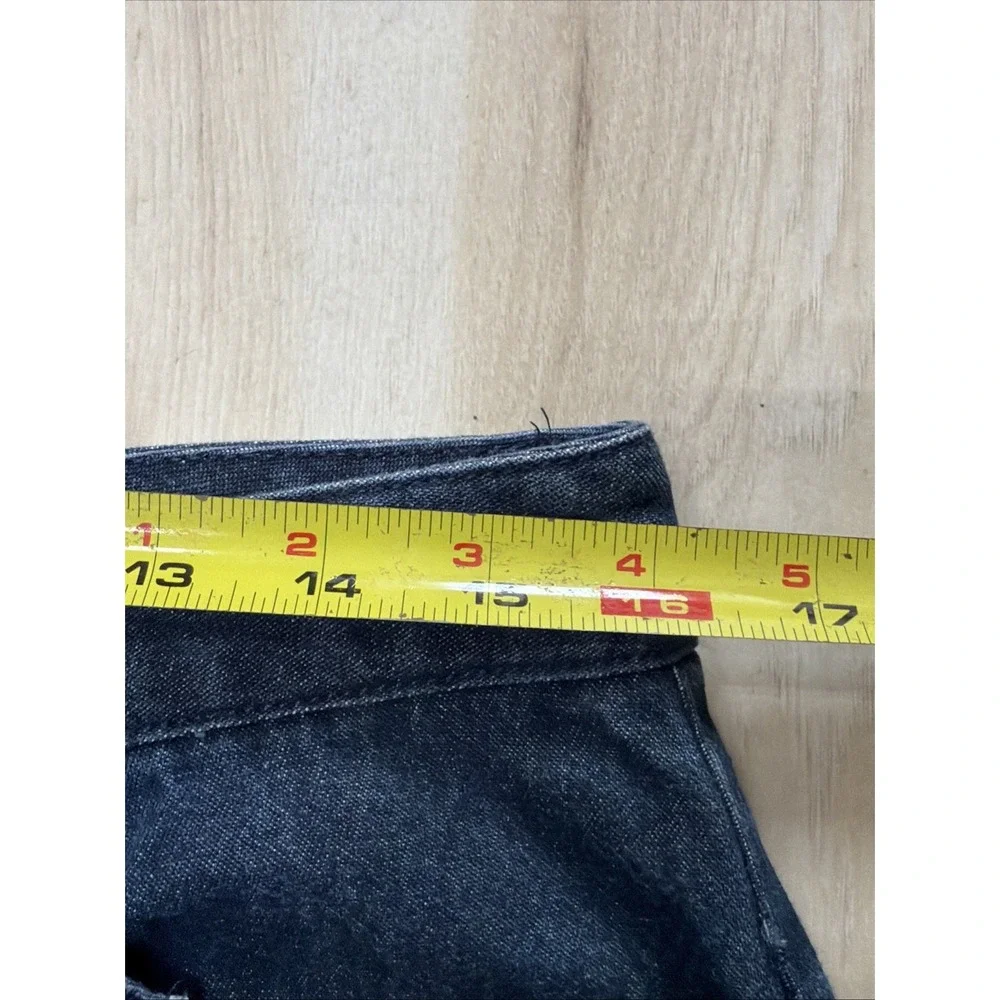 Basic Editions Womens Size 14 Denim Skirt Knee Length‎ Blue Jean Classic Casual
